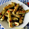 Smażona cukinia na ostro - 45 kcal!