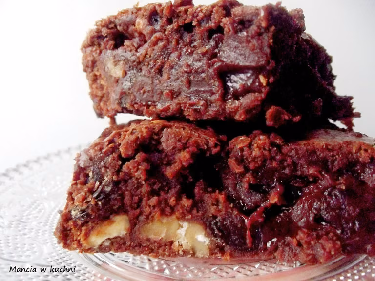 Brownie z bakaliami
