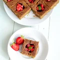 Fit ciasto z truskawkami