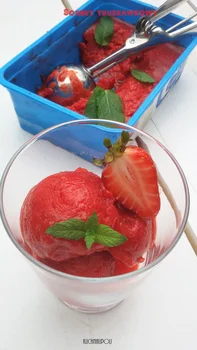 Sorbet truskawkowy