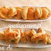 Pieczone pierożki z jajkiem i szczypiorkiem
