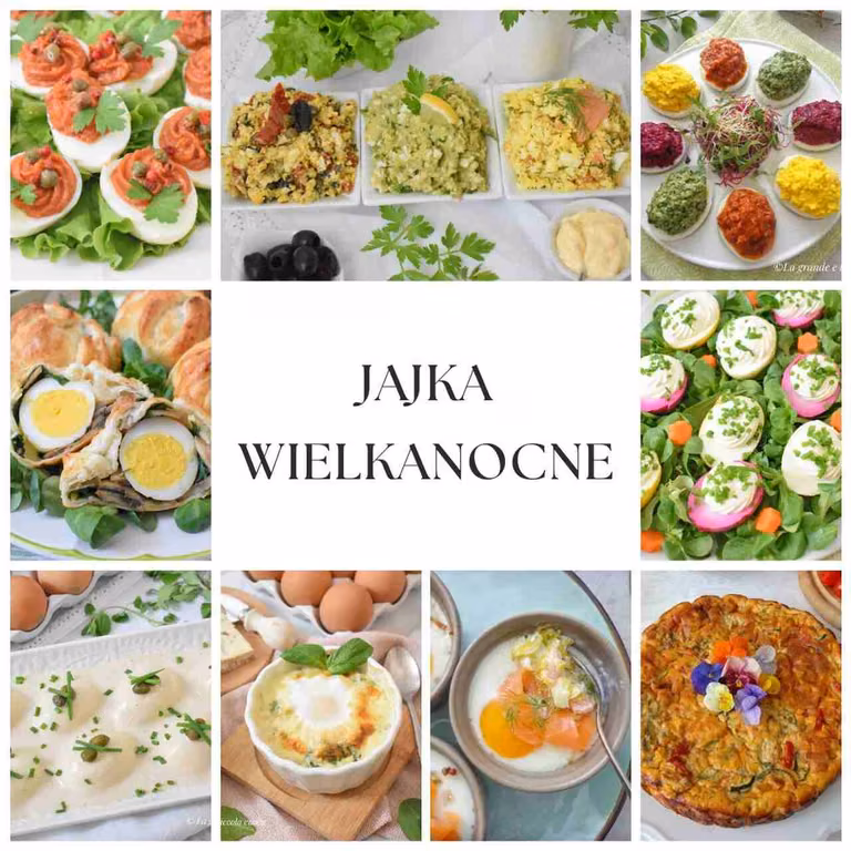 Jajka wielkanocne - 20 przepisów