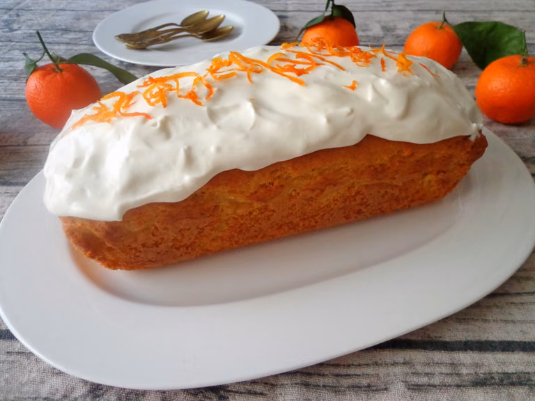 Aromatyczna babka mandarynkowa