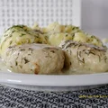Kotleciki mielone z dorsza w sosie koperkowym