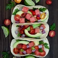 TACOS Z RYBĄ I ARBUZEM