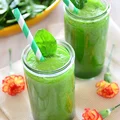 Zielone smoothie ze szpinakiem i kiwi