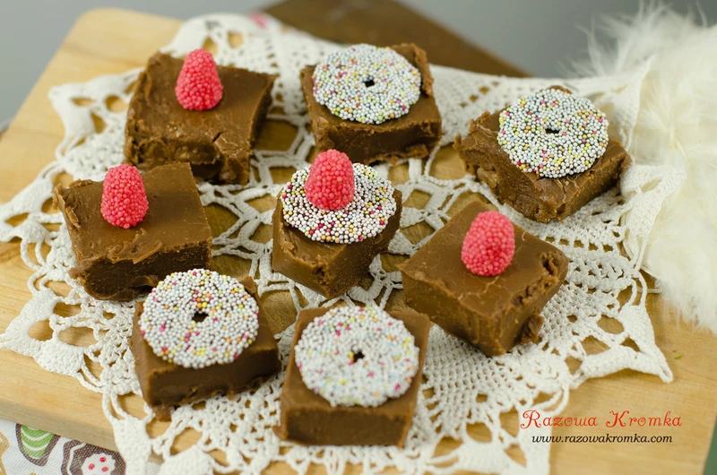 Czekoladowe Fudge z whisky