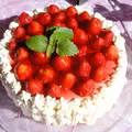 Tort z truskawkami