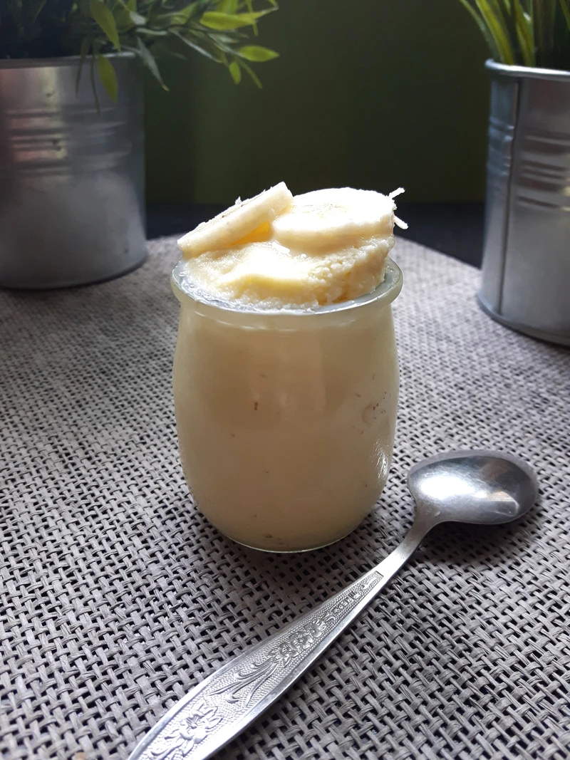 Cudowne waniliowe lody z mleka ryżowego... (bez maszynki)