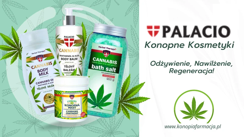 Naturalne kosmetyki konopne Palacio