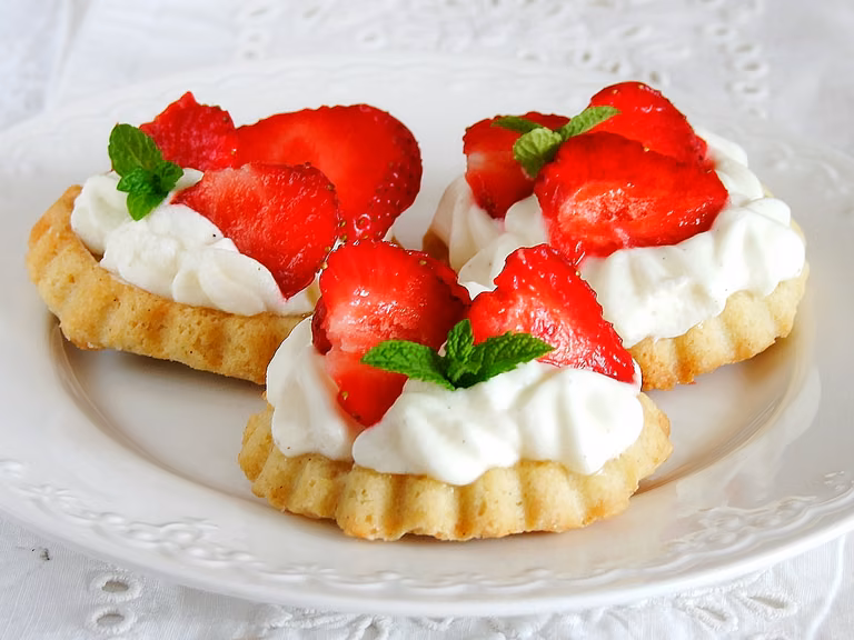 tarteletki z truskawakmi i z mascarpone -Philippe Andrieu