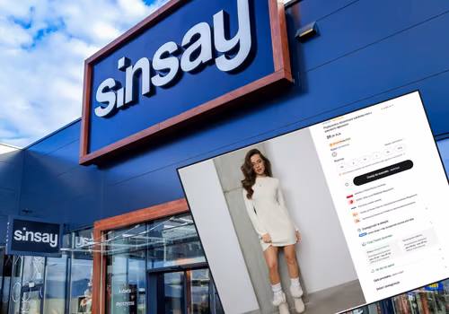 Ta sweterkowa sukienka z Sinsay za 39 zł to petarda na zimę i wiosnę! Rękawy i prążki robią robotę - do kozaków i balerin - krój dla każdej sylwetki