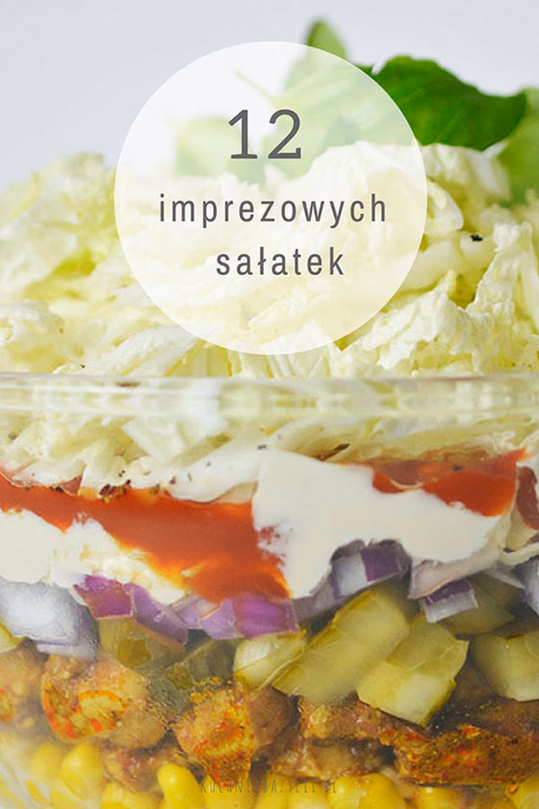 12 przepisów na imprezowe sałatki
