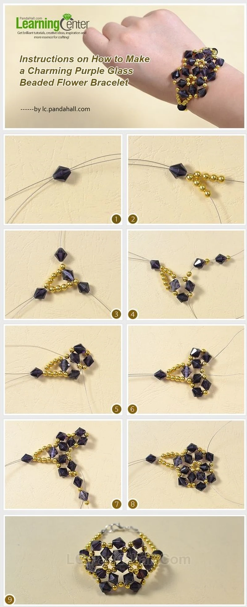 DIY- bransoletka z koralików
