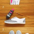 Malowane trampki - DIY