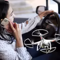 Dron sprawdzi czy korzystasz z telefonu w trakcie jazdy!