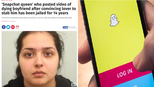 Młoda dziewczyna skazana na 14 lat więzienia! Wszystkiemu winne nagranie na Snapchacie