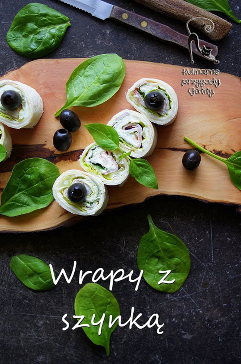 Wrapy z szynką