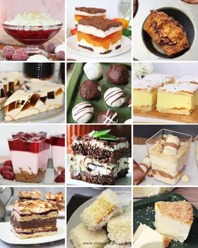 20 przepisów na desery i ciasta sylwestrowe
