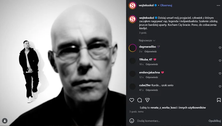 Zdjęcie Pono – legenda polskiego rapu nie żyje. Miał 49 lat #1