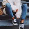 Sweter oversize i jeansy