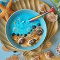Smoothie bowl w morskim klimacie