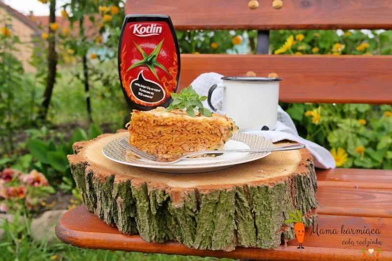 Ognista zapiekanka makaronowa