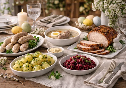Obiad na Wielkanoc - te dania najczęściej pojawiają się na świątecznym stole!