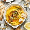 HUMMUS Z PIECZONEJ DYNI