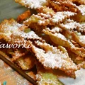 Faworki - pyszne chrusty -szybkie i łatwe faworki