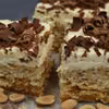Wafelkowo orzechowe ciasto
