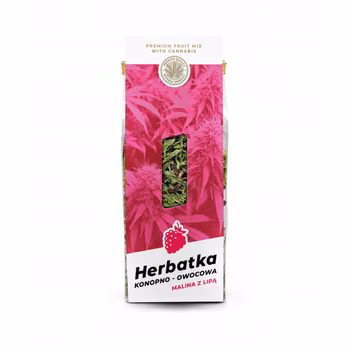 Herbatka konopno owocowa "MALINA Z LIPĄ"