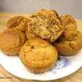 Muffinki orzechowe z czekoladą