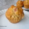 Muffinki z rabarbarem i jabłkiem
