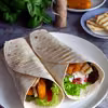 Tortilla z paluszkami rybnymi