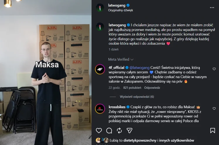 Zdjęcie Łatwogang wrócił z nową akcją! Transmisję oglądają tysiące Polaków #1