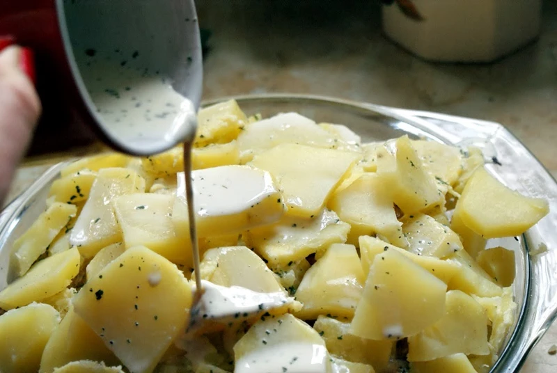 Zapiekanka ziemniaczana z kurczakiem