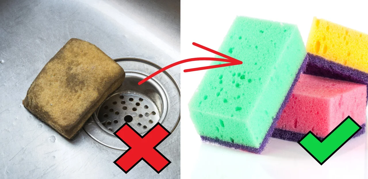 4 triki, dzięki którym pozbędziesz się wszystkich bakterii z gąbki!