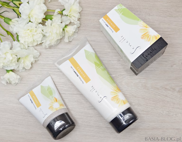 Senelle: balsam do ciała, peeling do twarzy, krem pod oczy