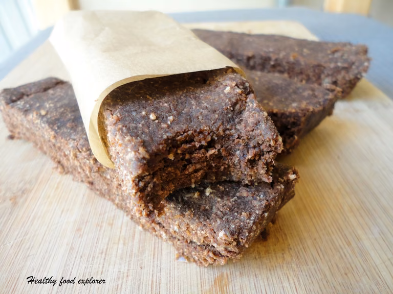 Kokosowo - kakaowe batony bez pieczenia (RAW batoniki)