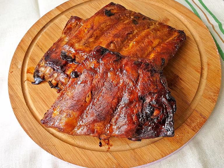 Żeberka pieczone