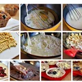 Muffinki z biala czekolada i jagodami