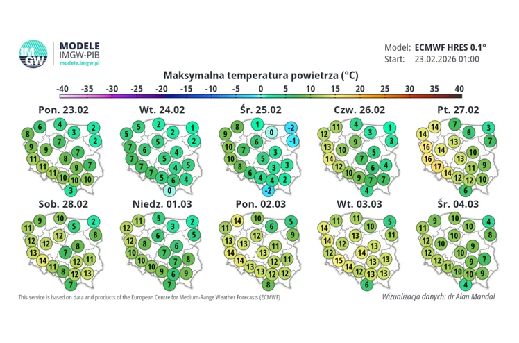 Zdjęcie Pogoda zaskoczy - na termometrach nawet 17 stopni! Mieszkańcy tych miast będą zachwyceni #2