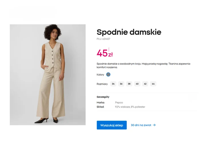 Zdjęcie Te komplety z Pepco to hit Polek! Wygodne i kobiece - boska opcja na komunie czy ślub, a cena zachwyca #1