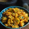 Aloo gobi z młodymi ziemniakami