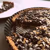 Tarta owsiana z porzeczkami