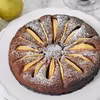 Czekoladowe ciasto z gruszkami bez glutenu