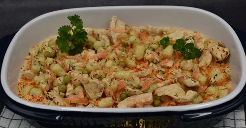 Potrawka z kurczaka z gnocchi