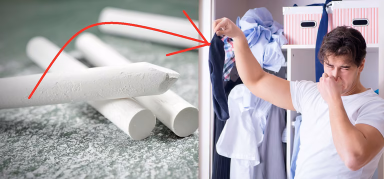 Szkolna kreda – włóż ją do szafy z ubraniami i ciesz się efektami!