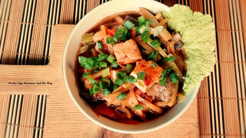 Azjatycka zupa (Vegan)